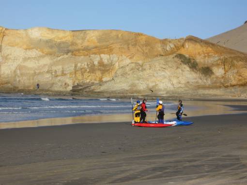 lumpy waters,pacific city,pacific city oregon,kayak surfing,kayaking oregon