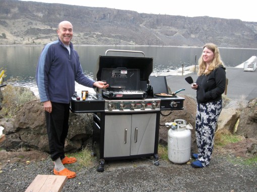 rod richards,jessie bader,cabins at lake billy chinook,lake billy chinook