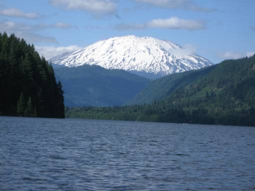 Mt St Helens, Yale Lake