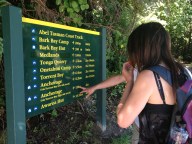 route information for abel tasman national park new zealand IMG_0166