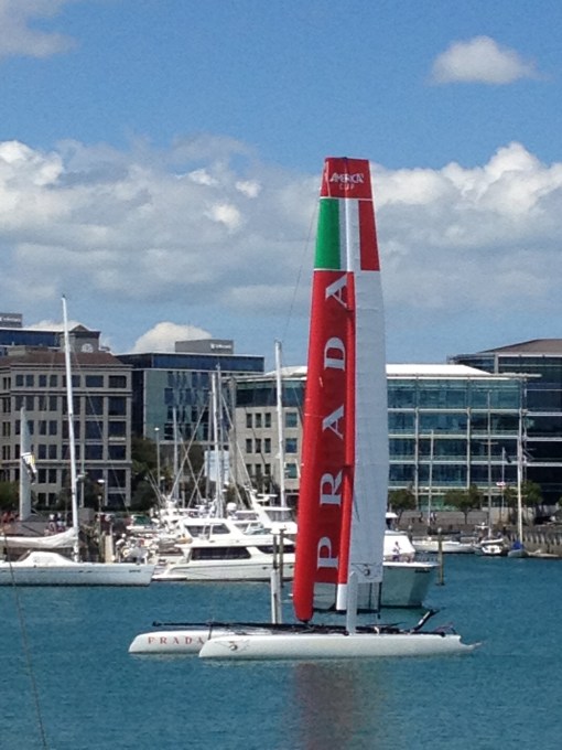 team prada,americas cup,auckland new zealand