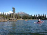 sparks lake oregon,paddling oregon,kayaking oregon,camping oregon