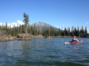sparks lake oregon,paddling oregon,kayaking oregon,camping oregon