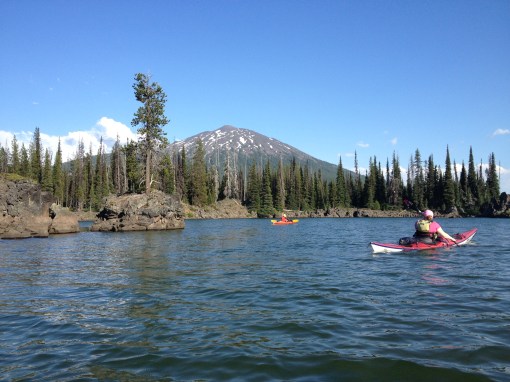 sparks lake oregon,paddling oregon,kayaking oregon,camping oregon
