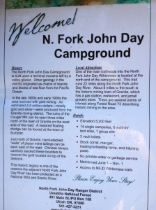 NF John Day Sign